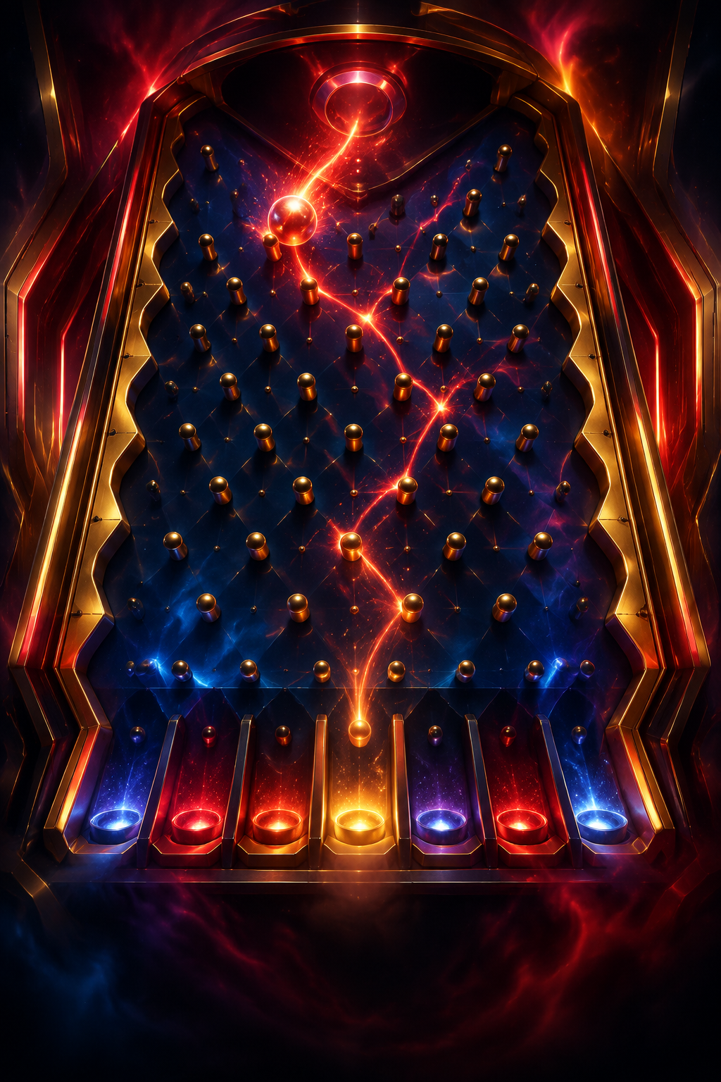 Plinko casino game artwork